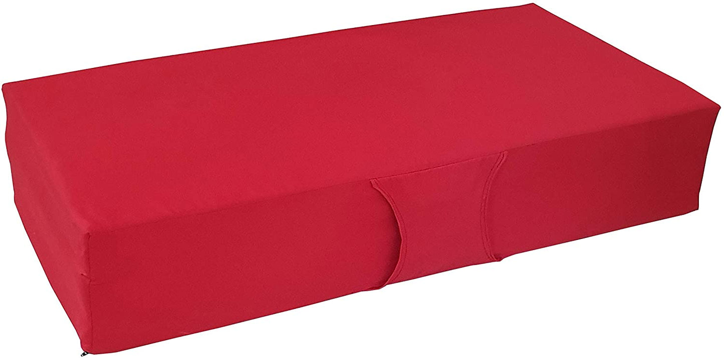 Double Badenia Folding Z-Bed Futon Mattress With Protective Travel Cover
