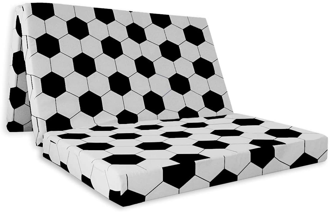 Double Badenia Folding Z-Bed Futon Mattress With Protective Travel Cover