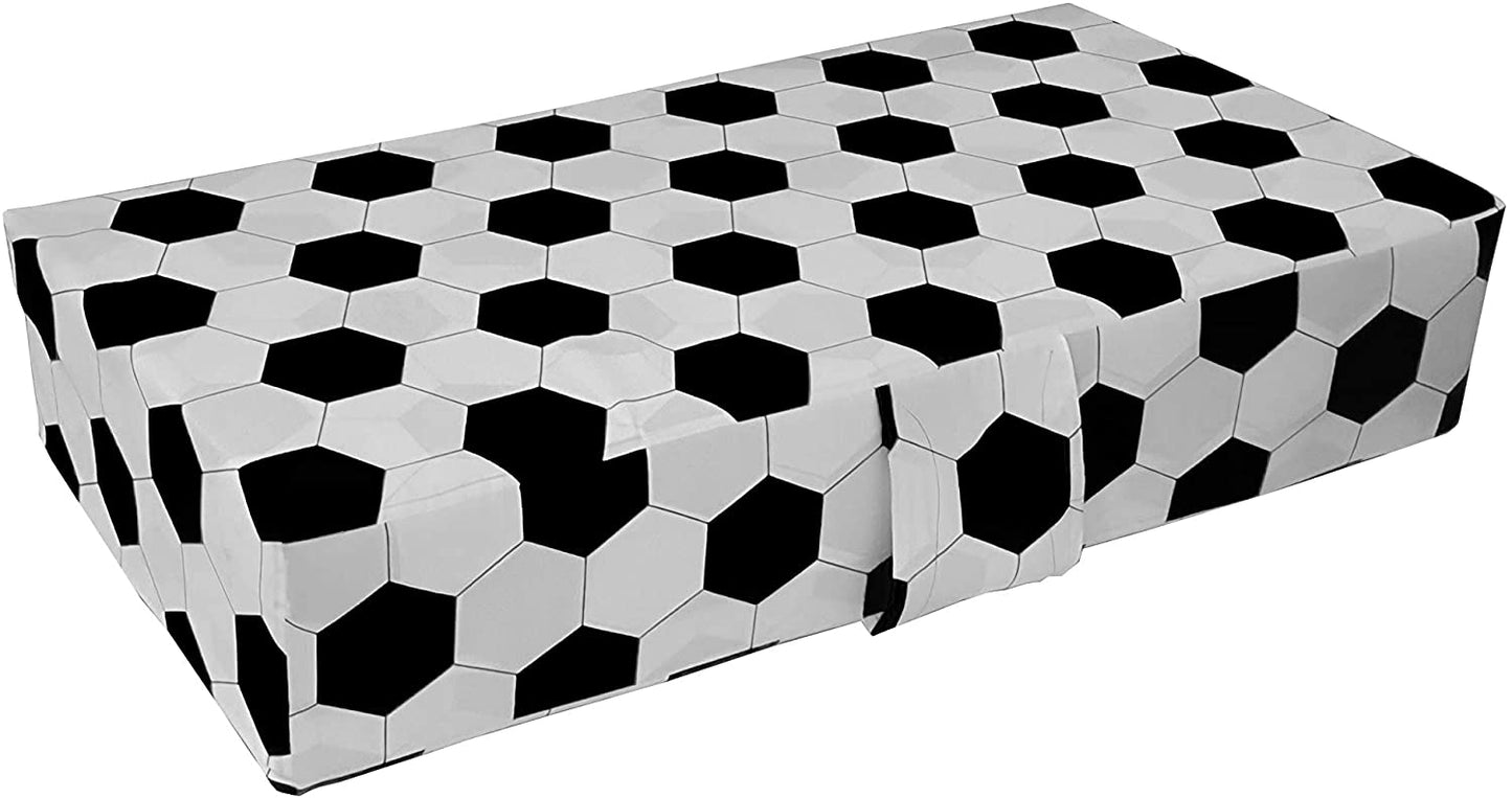 Double Badenia Folding Z-Bed Futon Mattress With Protective Travel Cover