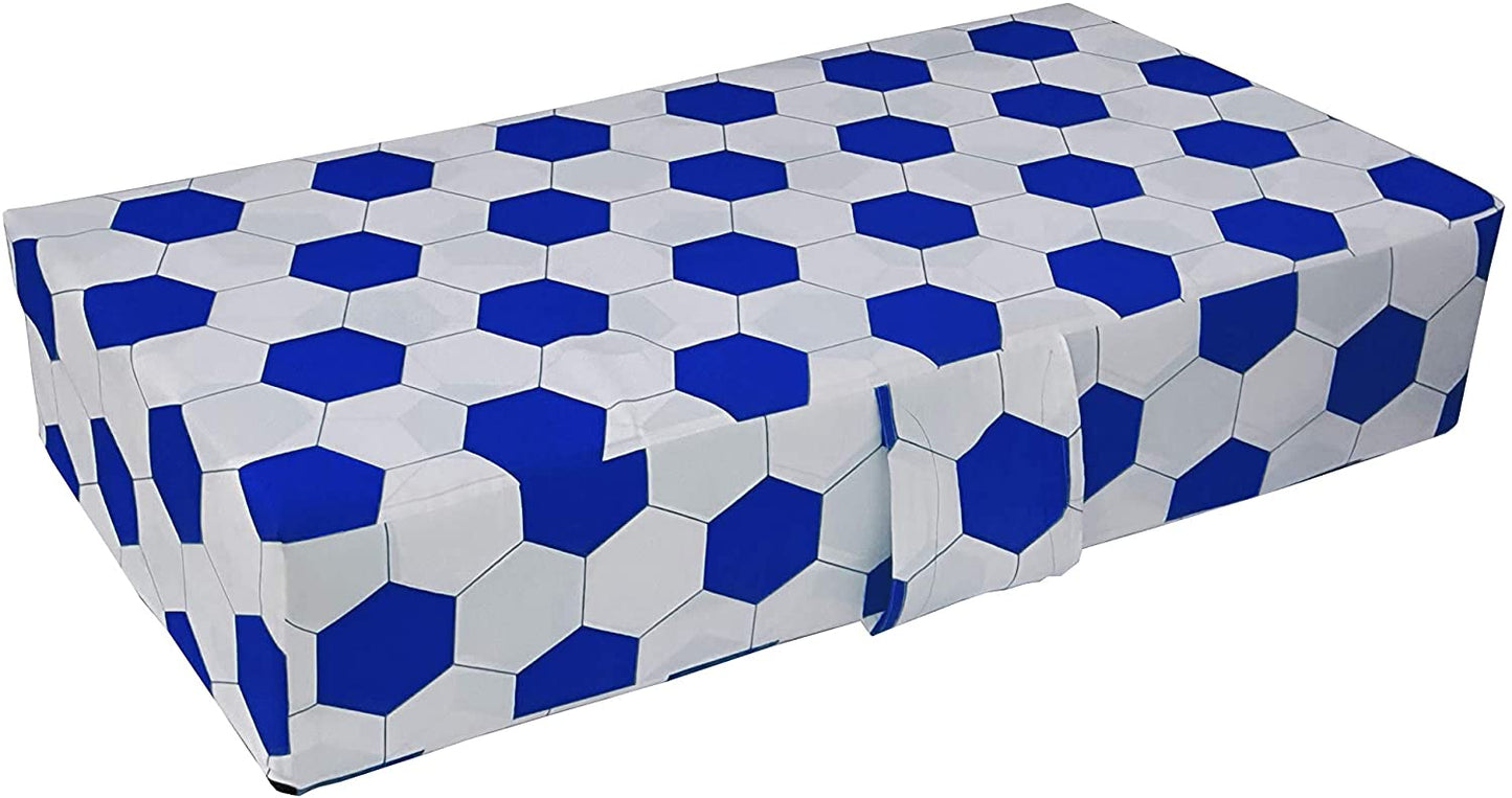 Double Badenia Folding Z-Bed Futon Mattress With Protective Travel Cover
