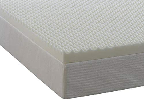 2" Egg Profile Memory Foam Mattress Topper