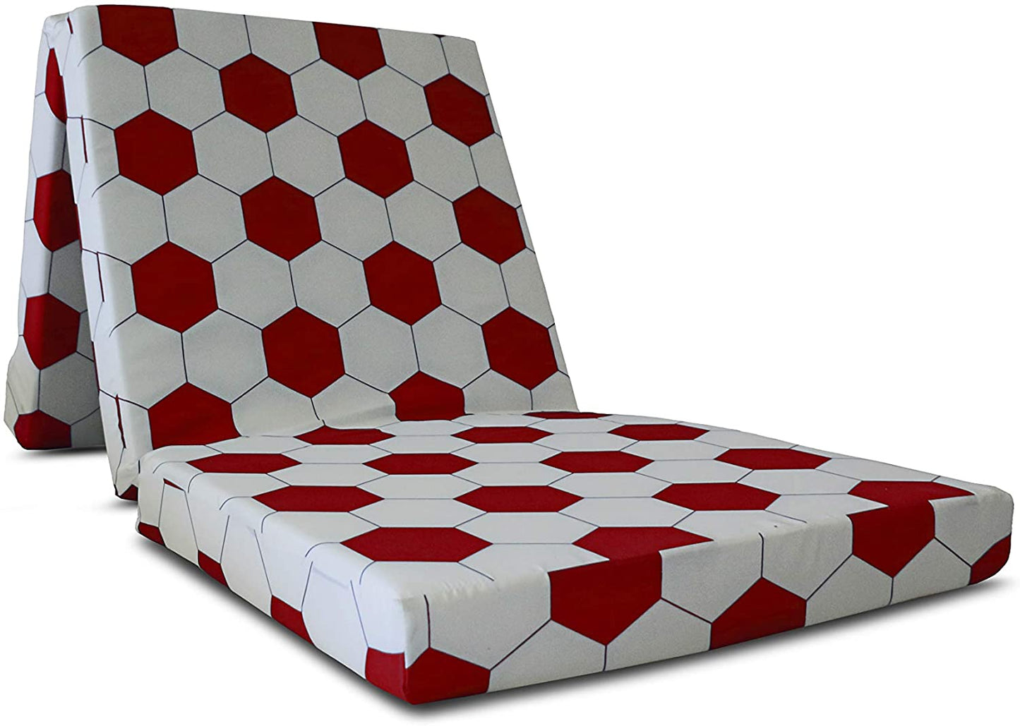 Single Badenia Guest Folding Futon Mattress 3pcs Folding Day Mattress