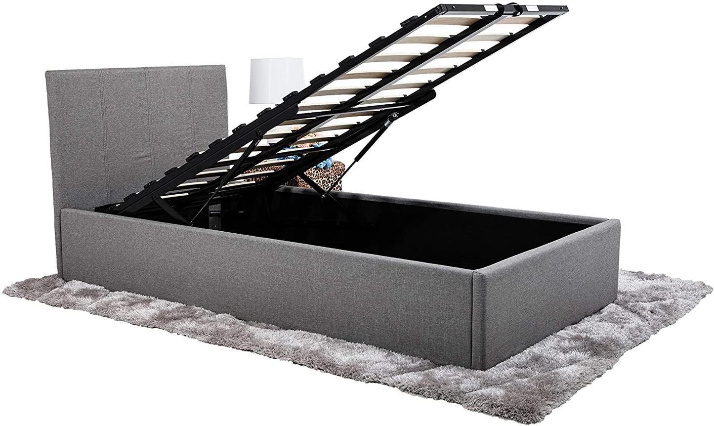 Prado Gas Lift Ottoman Storage Bed (Various Sizes)