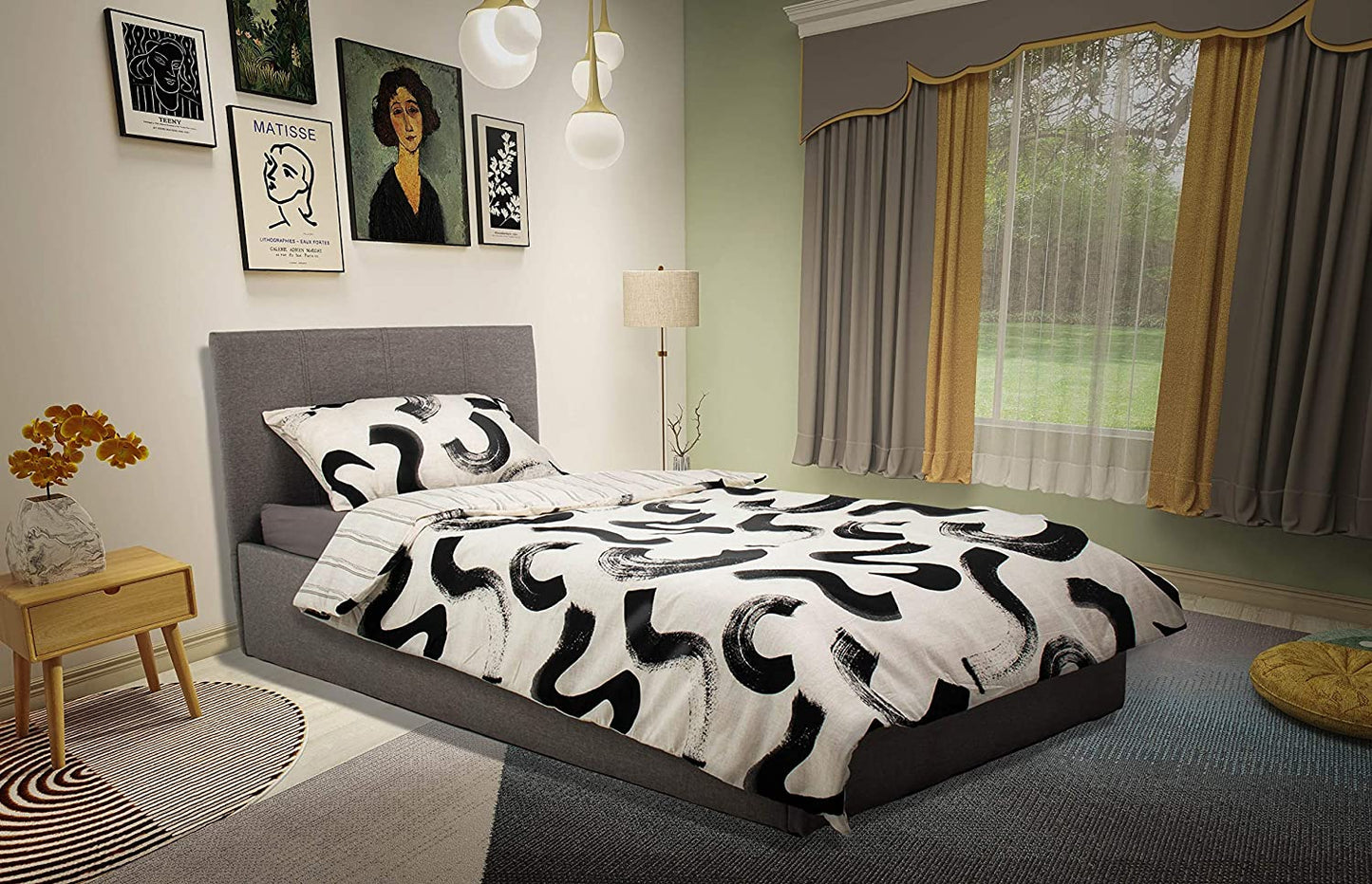 Prado Gas Lift Ottoman Storage Bed (Various Sizes)