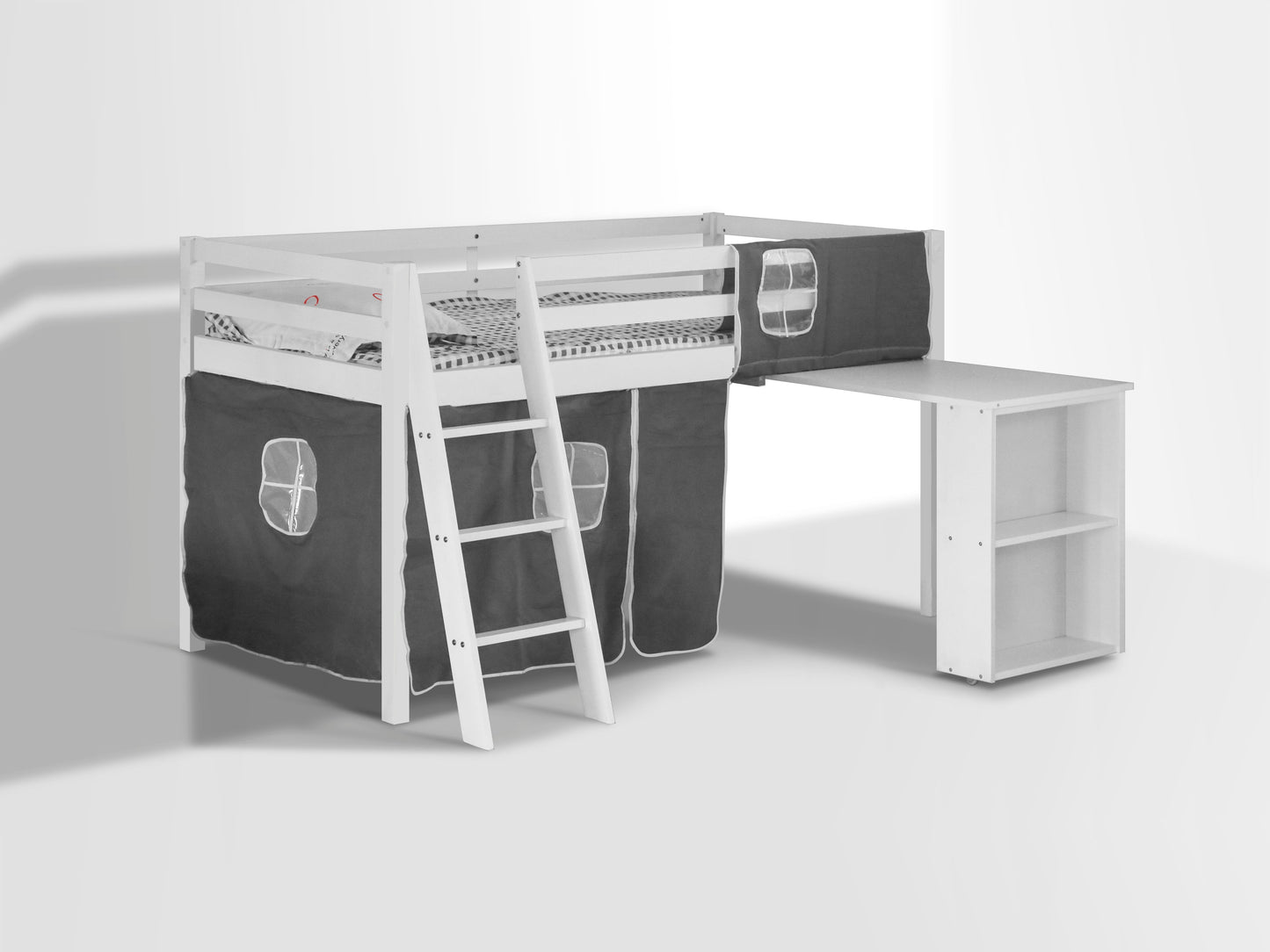 Cosmo Mid Sleeper with Pull Out Desk and Tent