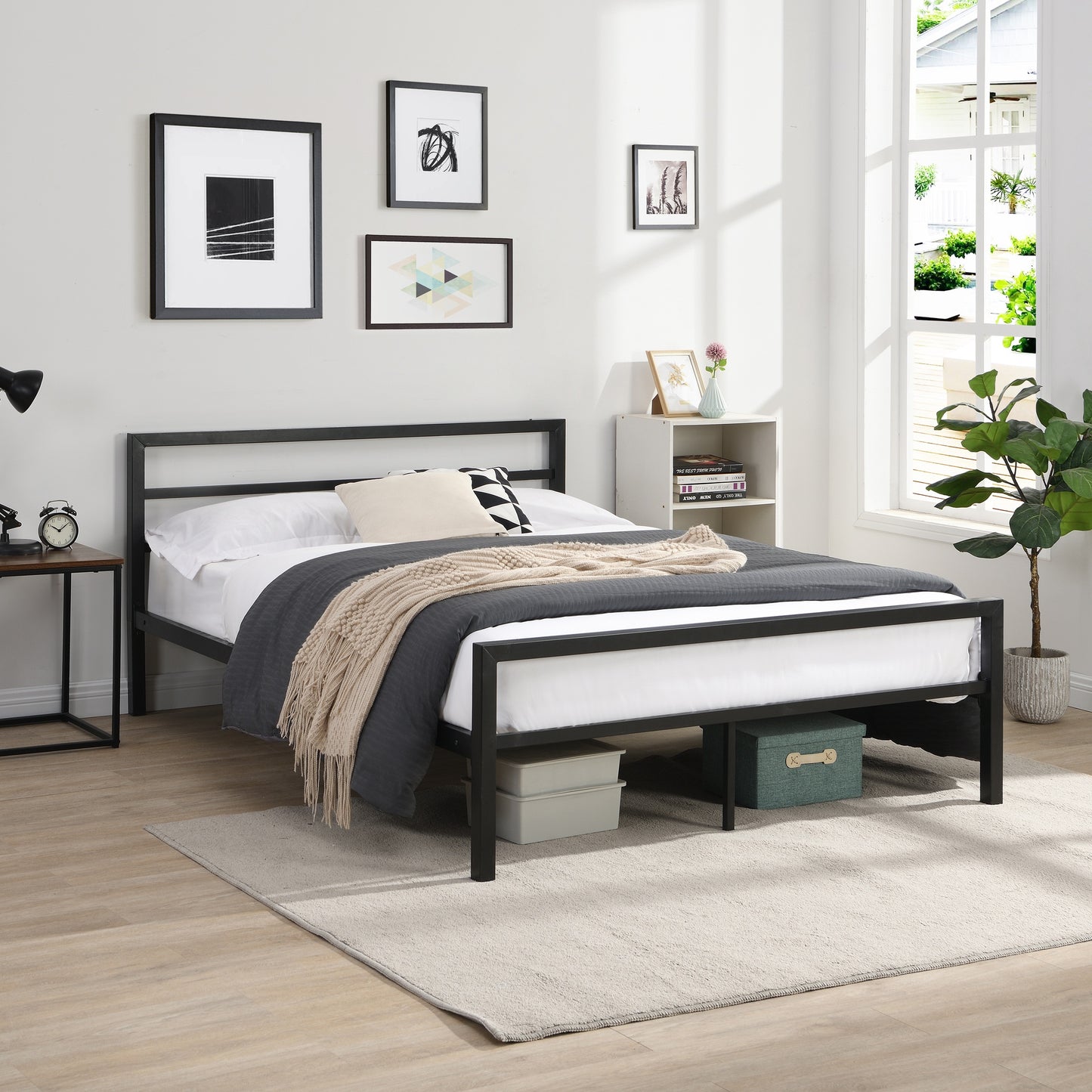 City Heavy-Duty Bed Frame – The Ultimate Blend of Strength, Style & Sleep Comfort