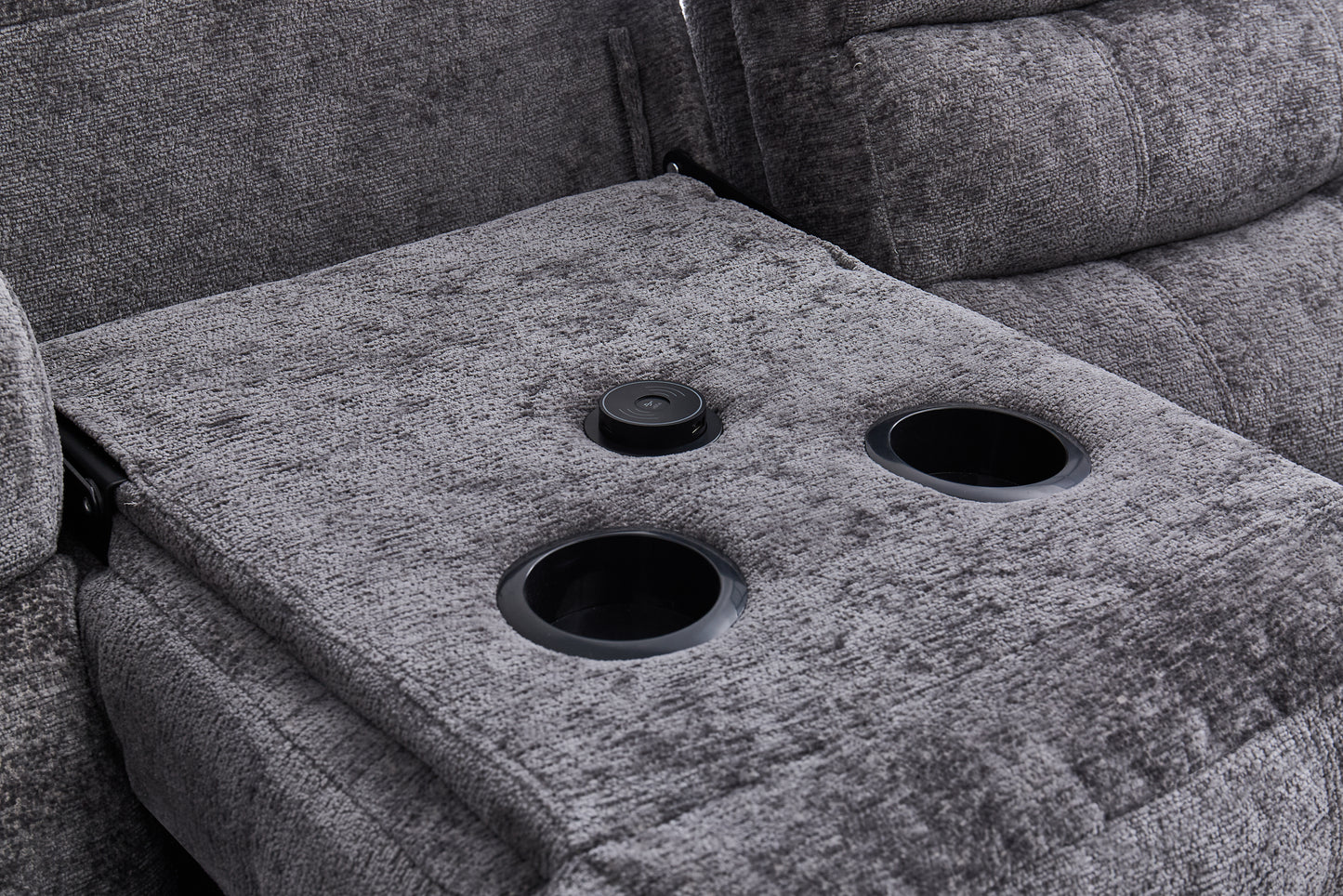 Roma Recliner Sofa with USB Charger & Cup Holders | Never Leave Your Seat