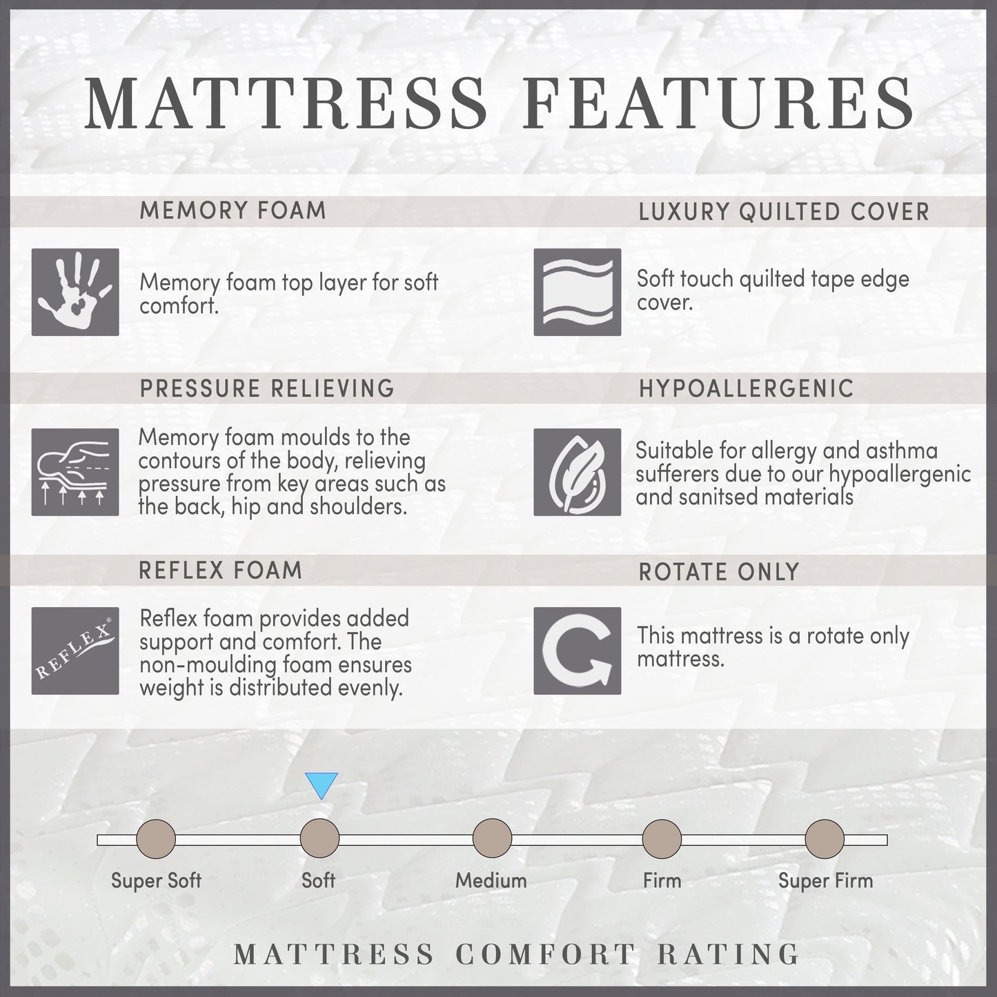 Classic Memory Foam 6000 Mattress