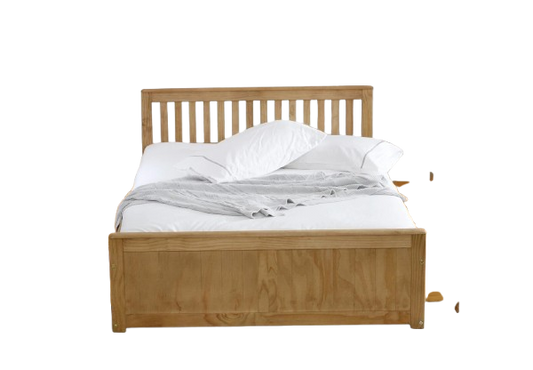 4FT6 Mission Wooden Storage Bed Frame