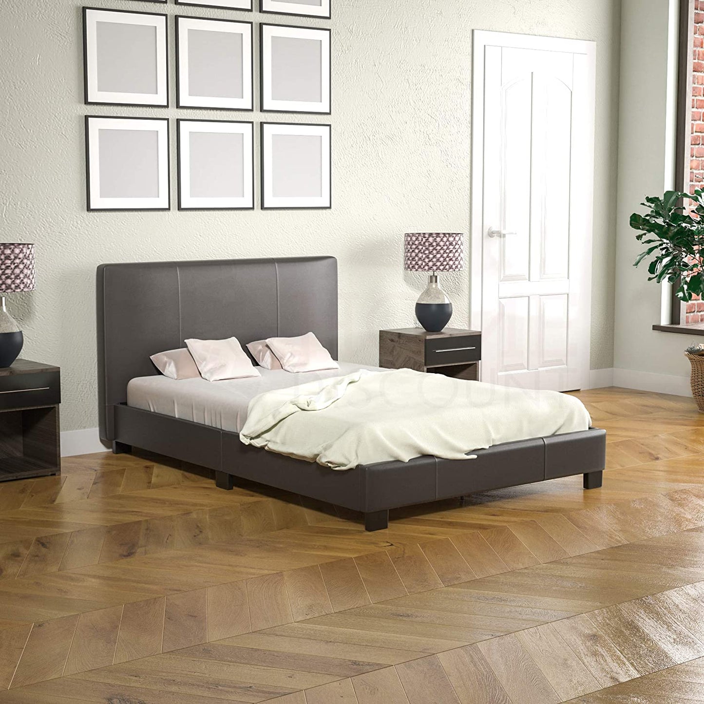 Prado PU Leather Bedstead