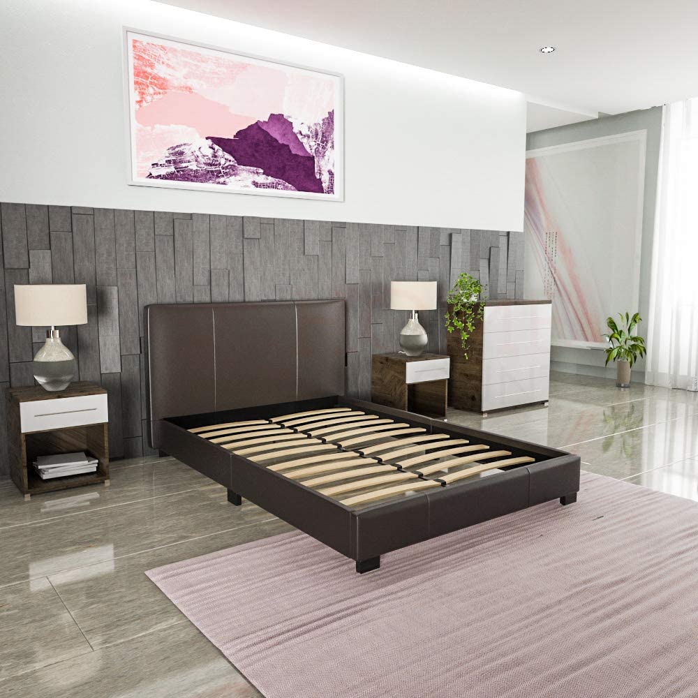 Prado PU Leather Bedstead