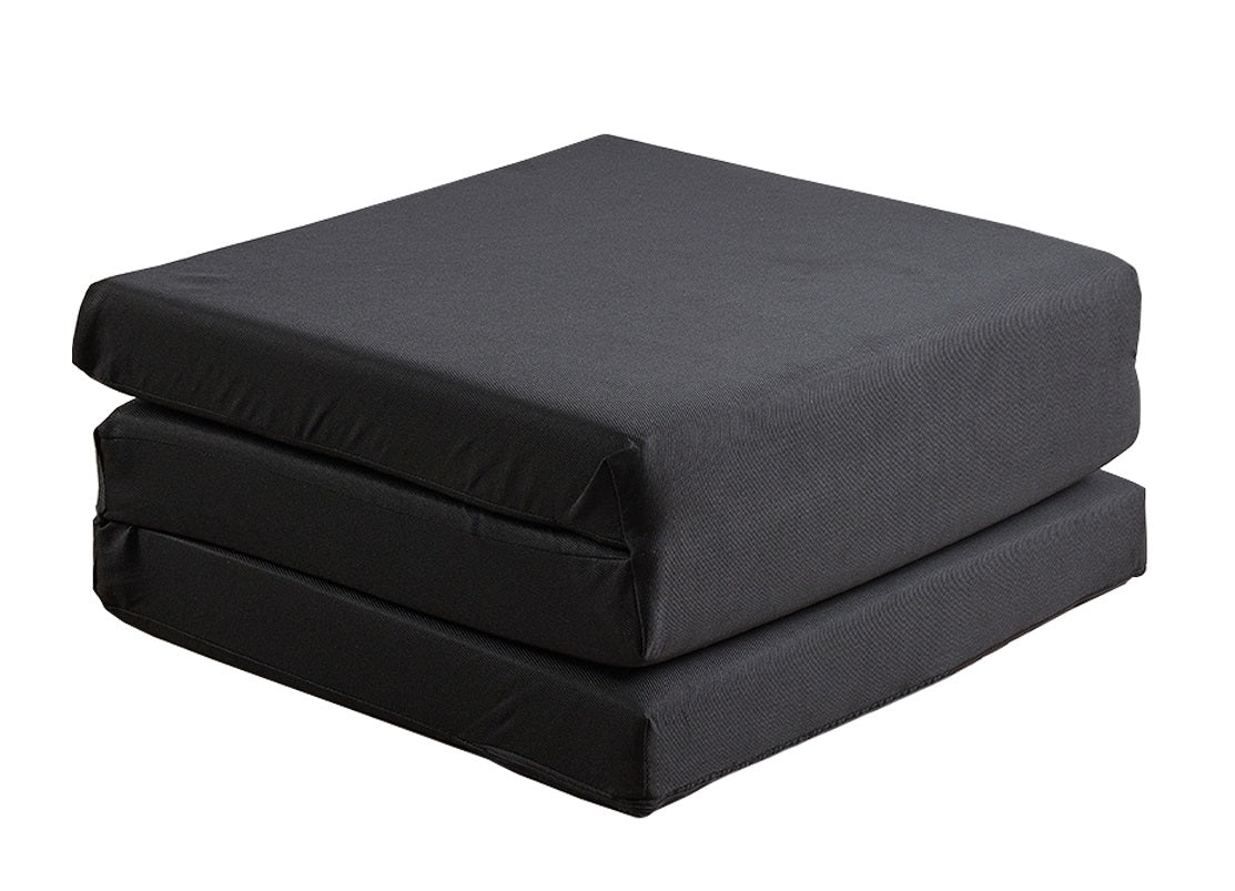 Kids Folding Fabric Futon Mattress - Multiple Colours Available