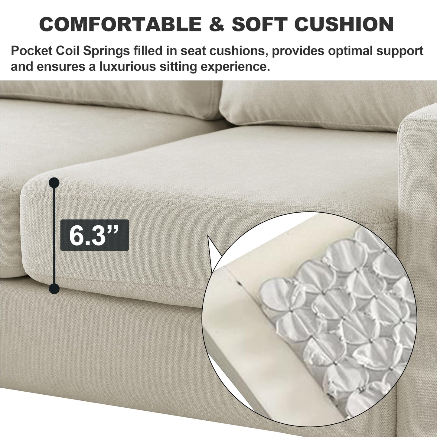 Verona 3-Seater Corduroy Sofa Bed with Storage – Grey or Blue | Clic-Clac Design