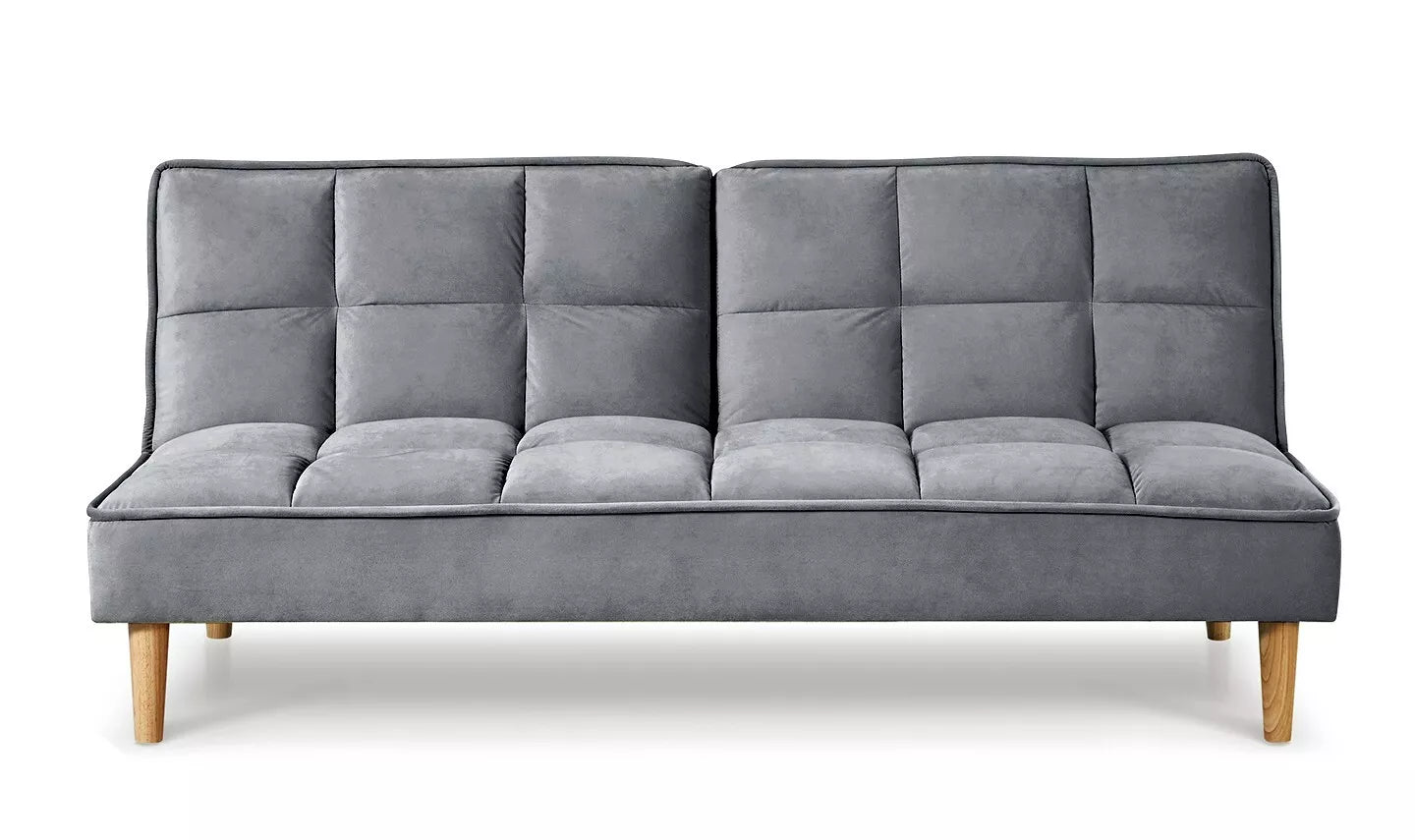 Manhattan 3-Seater Velvet Sofa Bed – Stylish, Versatile & Compact