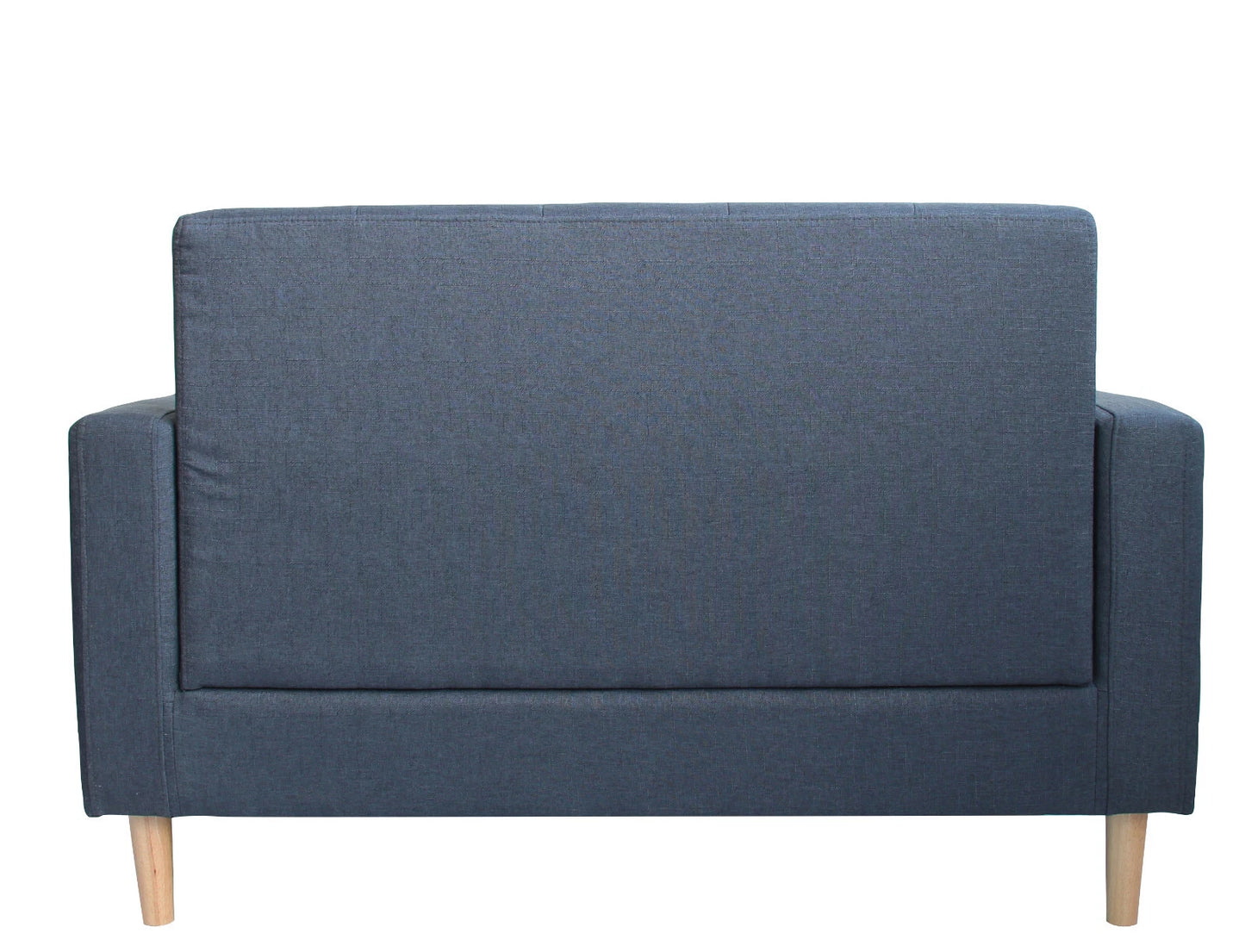 Modern Smart Sofa, Compact 2 Seater - Wooden legs & Hidden Storage-2 Colors