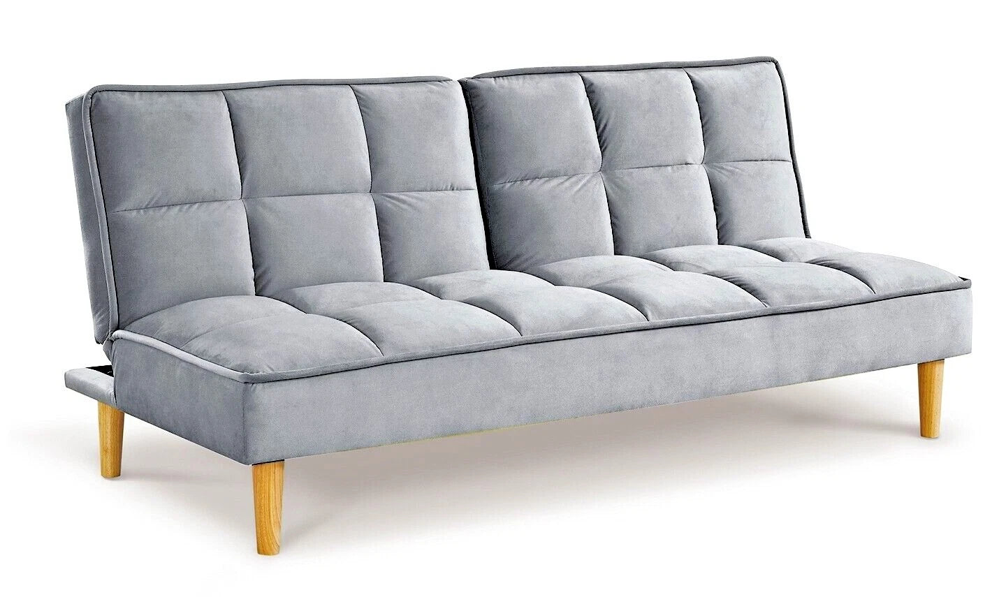 Manhattan 3-Seater Velvet Sofa Bed – Stylish, Versatile & Compact