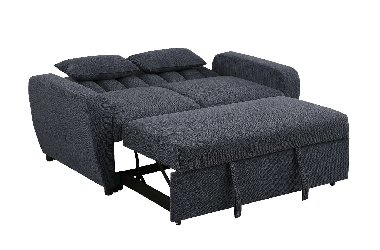 Gibson Modern and Versatile Fabric 2 Seater, Double, Guest Sofa Bed - 3 Colors