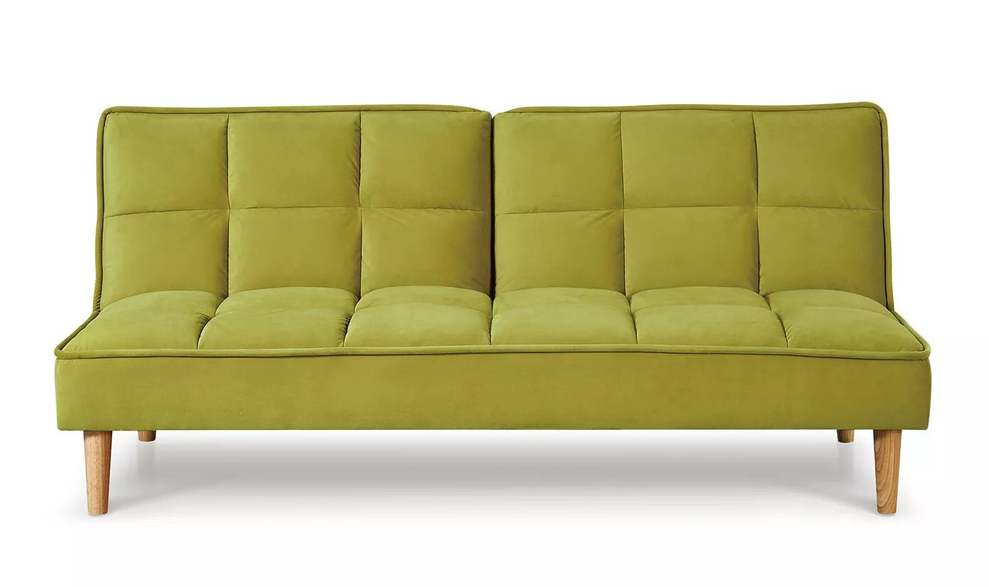 Sofa bed Manhattan Stylish and Versatile 3 Seater Velvet Sofa Bed