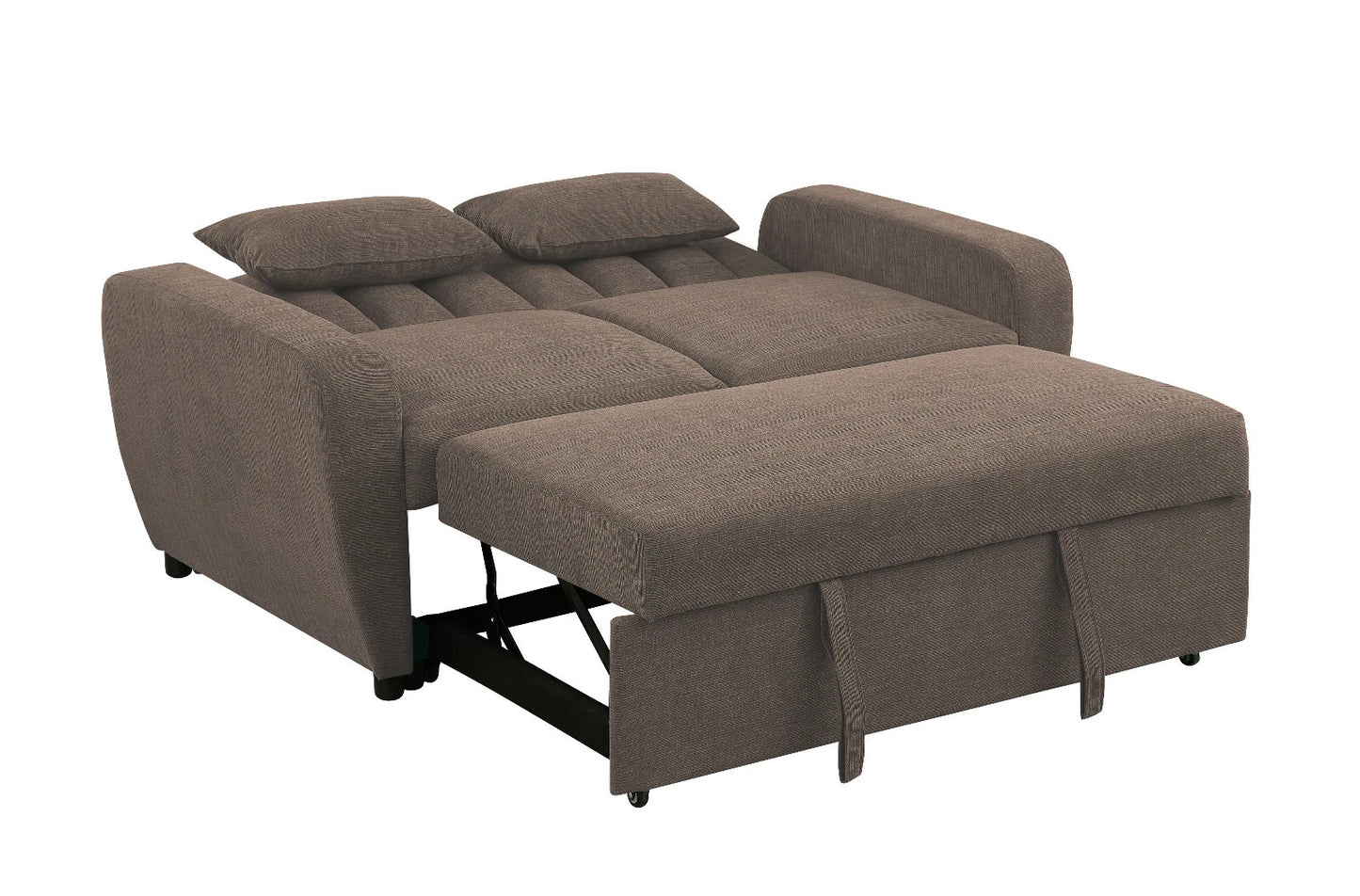 Gibson Modern and Versatile Fabric 2 Seater, Double, Guest Sofa Bed - 3 Colors