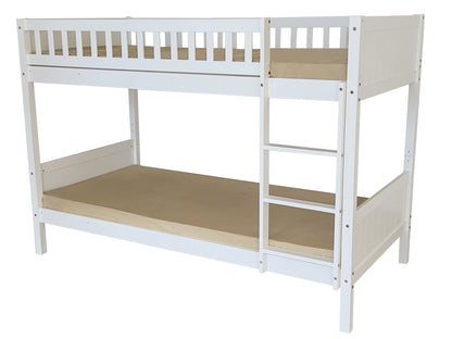 Domino Wooden Kids Bunk Bed – 3FT | With Optional Mattresses & Storage