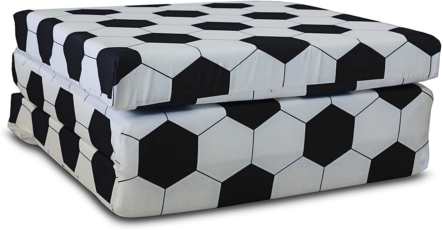 Single Badenia Guest Folding Futon Mattress 3pcs Folding Day Mattress