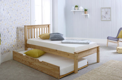 Chester Pine Wooden Bed Frame – Single, Small Double, Double & King Sizes | Optional Storage Drawers