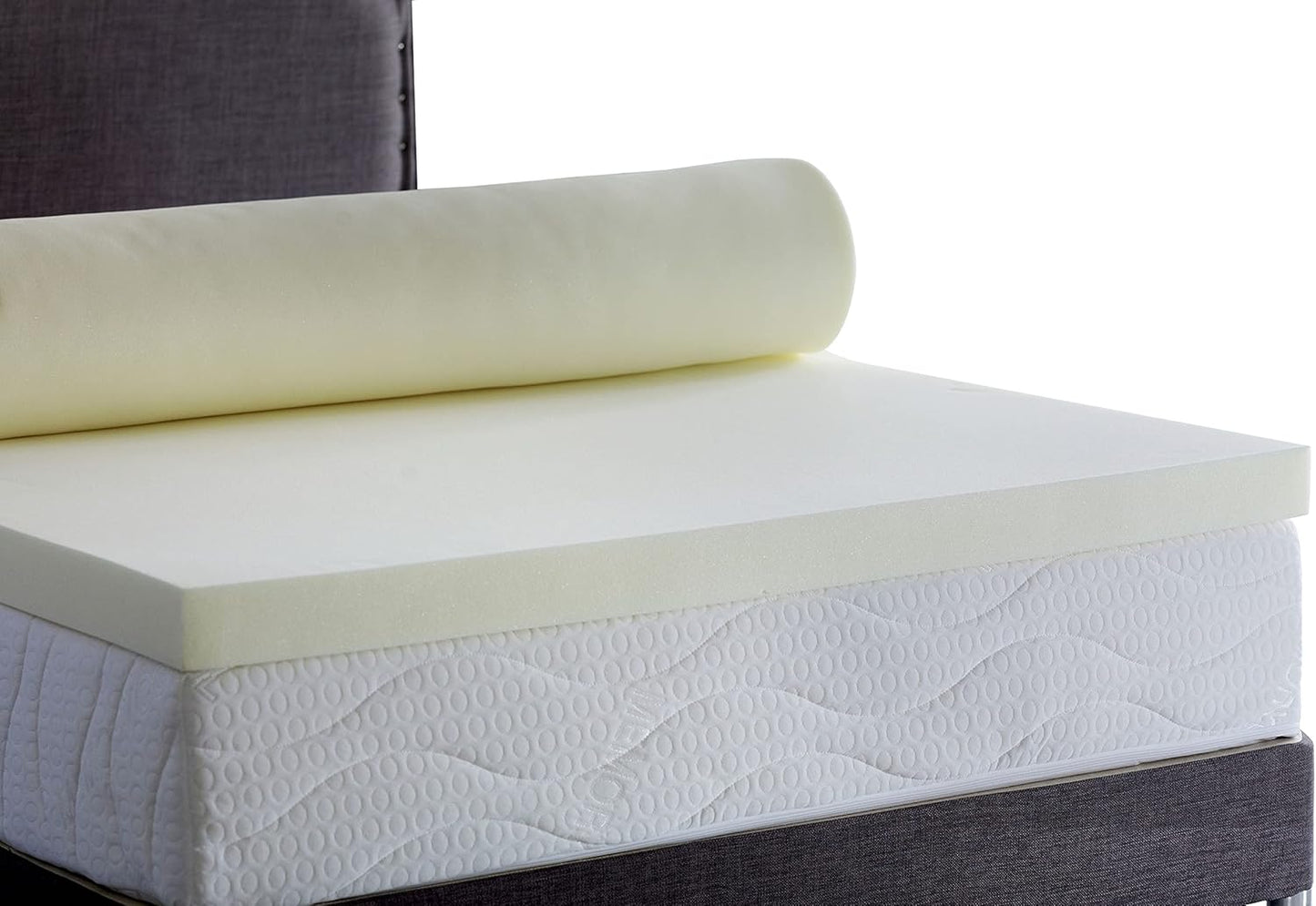Caravan Memory Foam Mattress Topper for mobile home, tourer, camper van