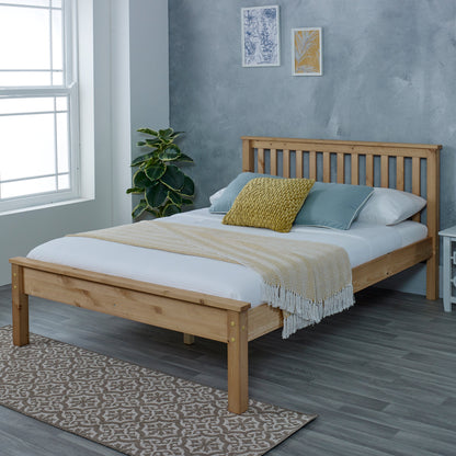 Chester Pine Wooden Bed Frame – Single, Small Double, Double & King Sizes | Optional Storage Drawers