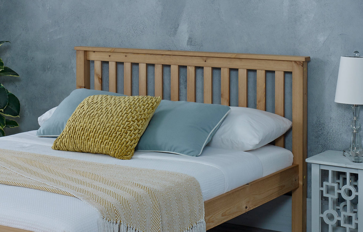 Chester Pine Wooden Bed Frame – Single, Small Double, Double & King Sizes | Optional Storage Drawers