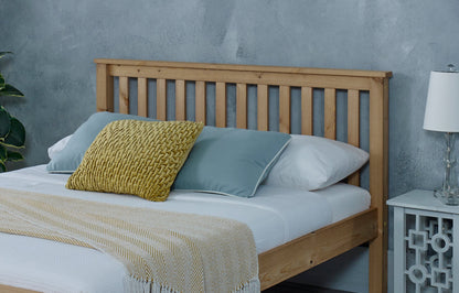 Chester Pine Wooden Bed Frame – Single, Small Double, Double & King Sizes | Optional Storage Drawers