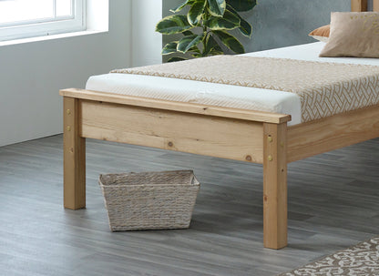 Chester Pine Wooden Bed Frame – Single, Small Double, Double & King Sizes | Optional Storage Drawers