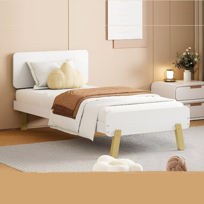 3ft Atlantic Single Bed White Wooden Bed Frame for Kids, Teenagers, Guest Rooms & Bedrooms