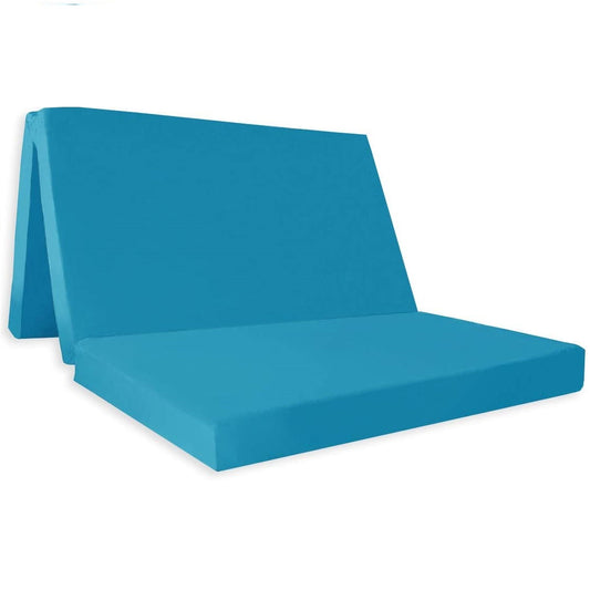 Double Badenia Folding Z-Bed Futon Mattress With Protective Travel Cover