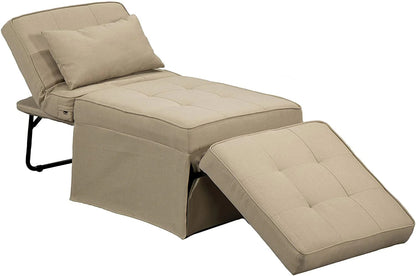 Mito 3-in-1 Travel Chair | Pouffe, Recliner & Guest Bed in One