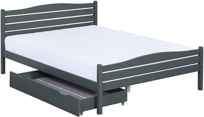 Foshan Wooden Bed Frame (Under Bed Drawer Available)