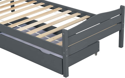 Foshan Wooden Bed Frame (Under Bed Drawer Available)
