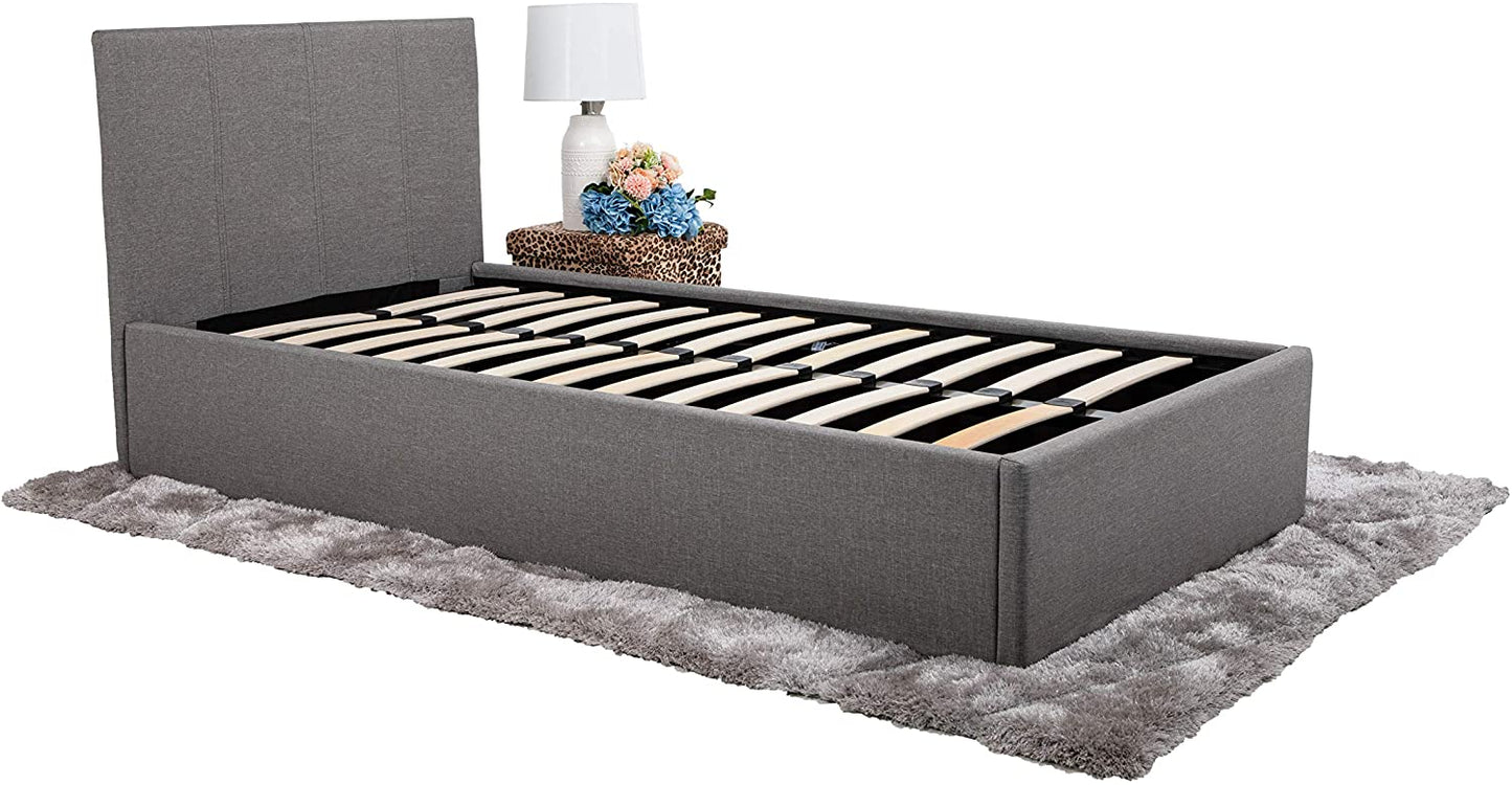 Prado Gas Lift Ottoman Storage Bed (Various Sizes)
