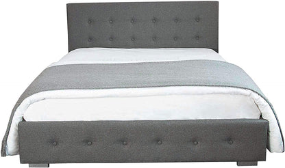 Bath Ottoman Gas Lift Fabric Storage Bed (Various Sizes)