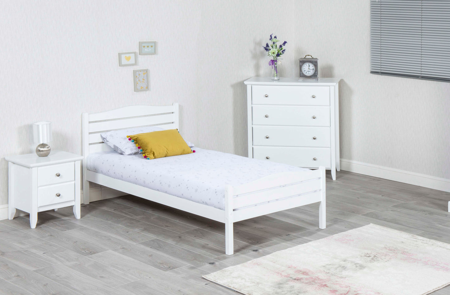 Foshan Wooden Bed Frame (Under Bed Drawer Available)