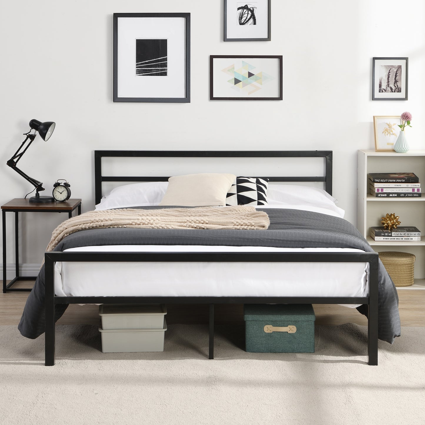 City Heavy-Duty Bed Frame – The Ultimate Blend of Strength, Style & Sleep Comfort