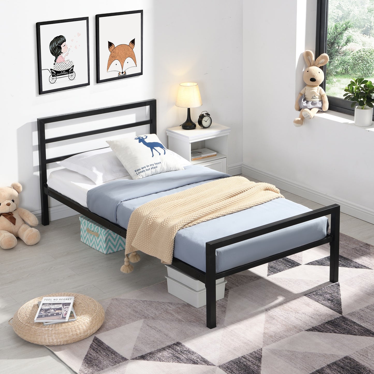 City Heavy-Duty Bed Frame – The Ultimate Blend of Strength, Style & Sleep Comfort