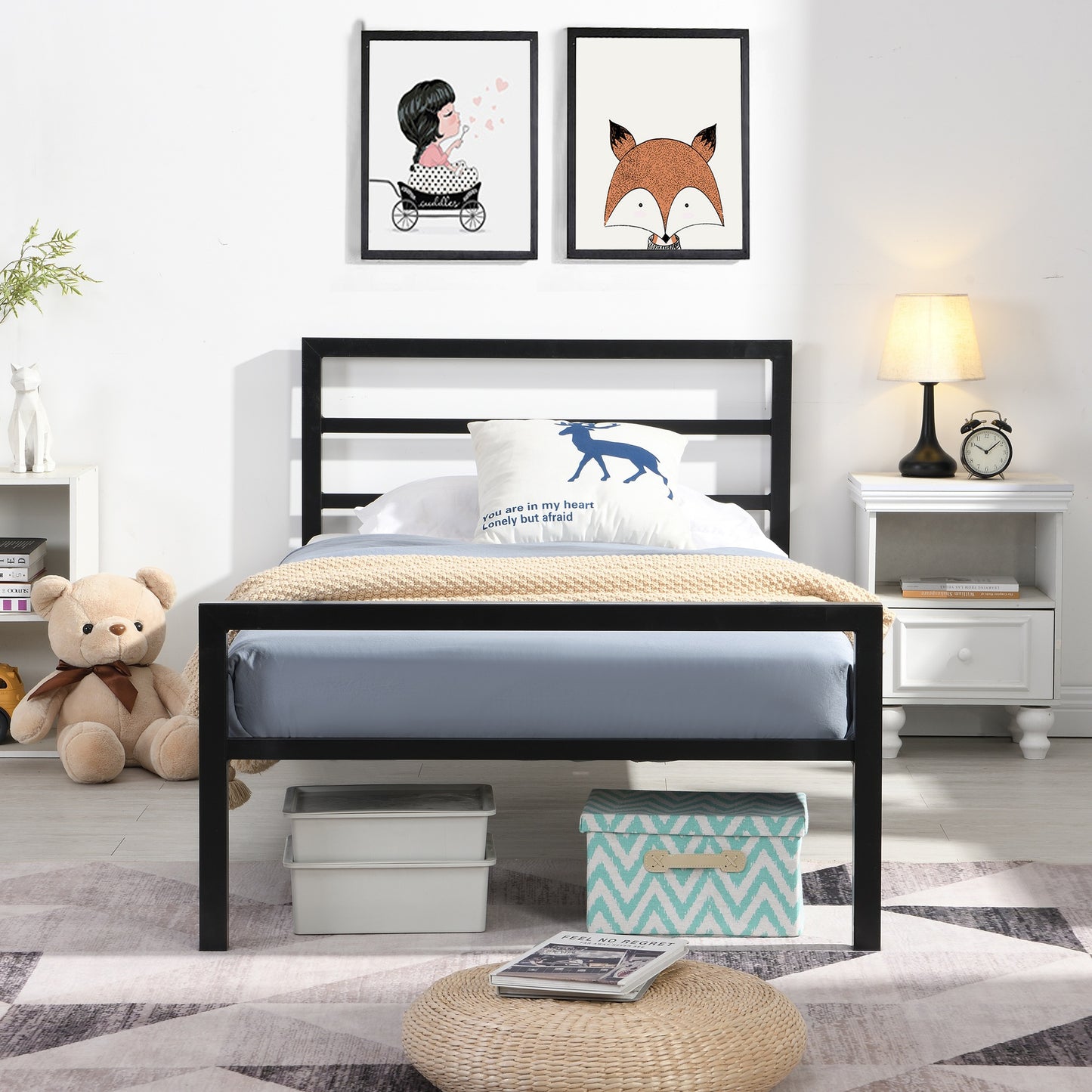 City Heavy-Duty Bed Frame – The Ultimate Blend of Strength, Style & Sleep Comfort