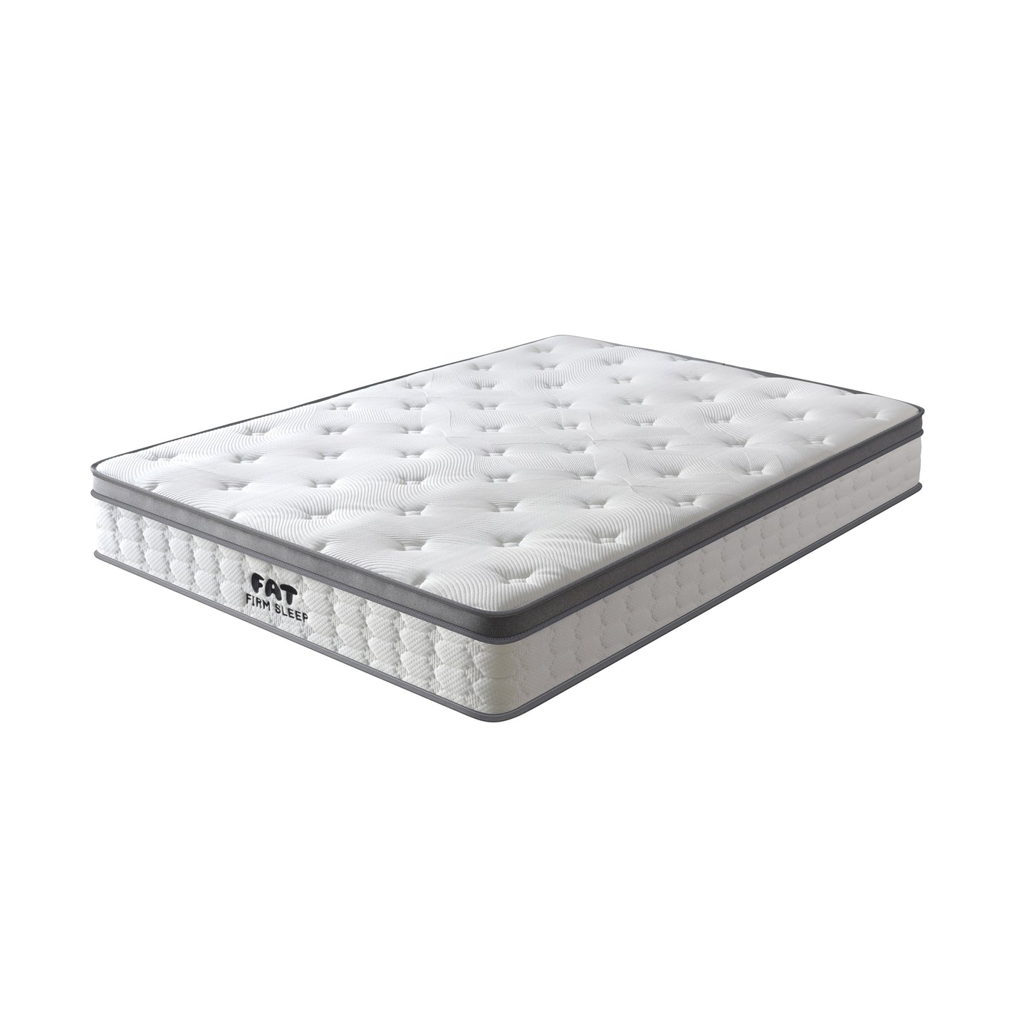 FAT Sleep Firm 25cm Bonnell Spring Mattress | 4cm Support Foam | Orthopaedic | 4 Sizes