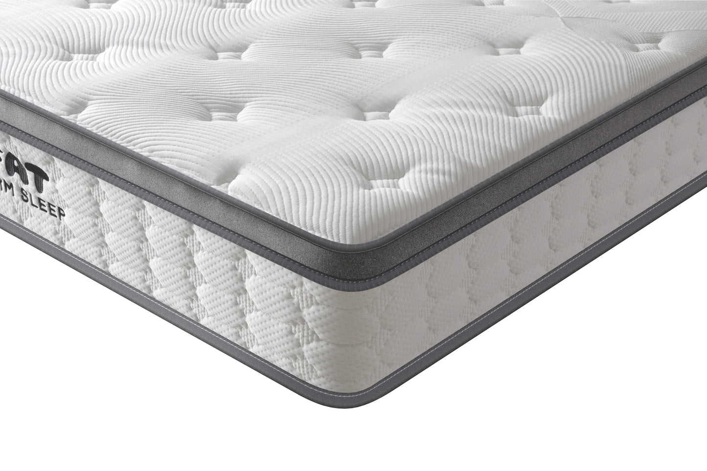 FAT Sleep Firm 25cm Bonnell Spring Mattress | 4cm Support Foam | Orthopaedic | 4 Sizes