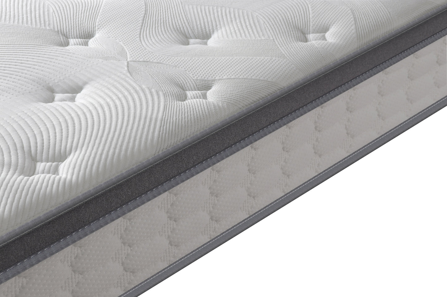 FAT Sleep Firm 25cm Bonnell Spring Mattress | 4cm Support Foam | Orthopaedic | 4 Sizes