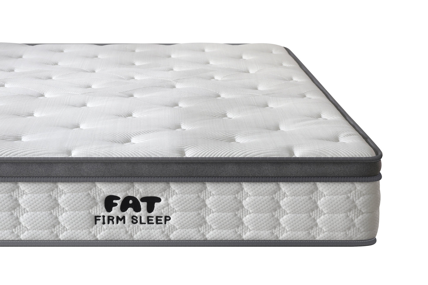 FAT Sleep Firm 25cm Bonnell Spring Mattress | 4cm Support Foam | Orthopaedic | 4 Sizes