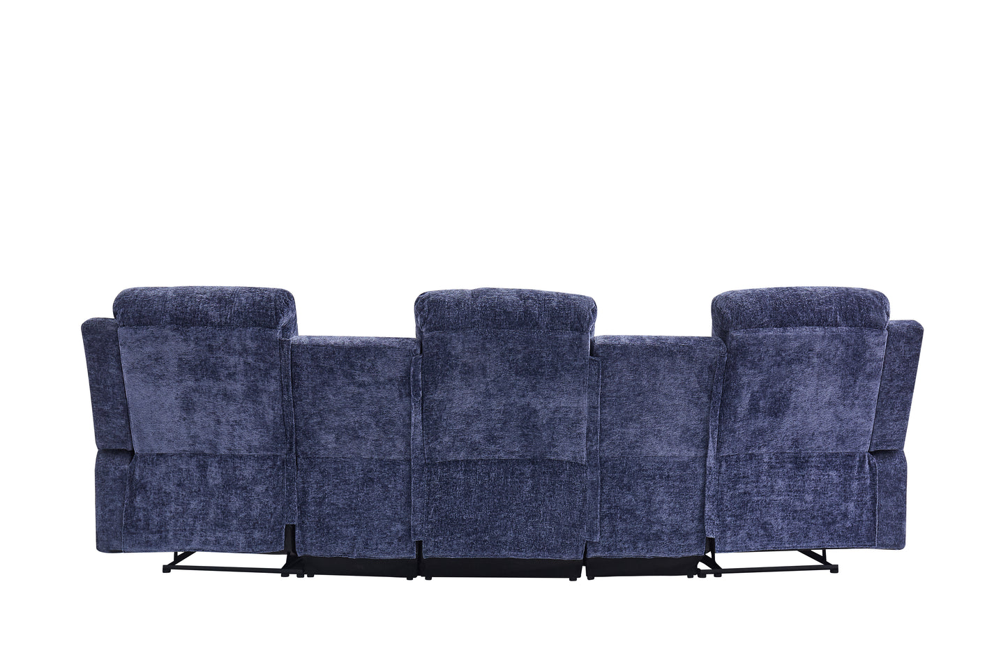 Nova 3-Seater Recliner Sofa – Manual Recliners | USB Ports | Cupholders | Hidden Storage