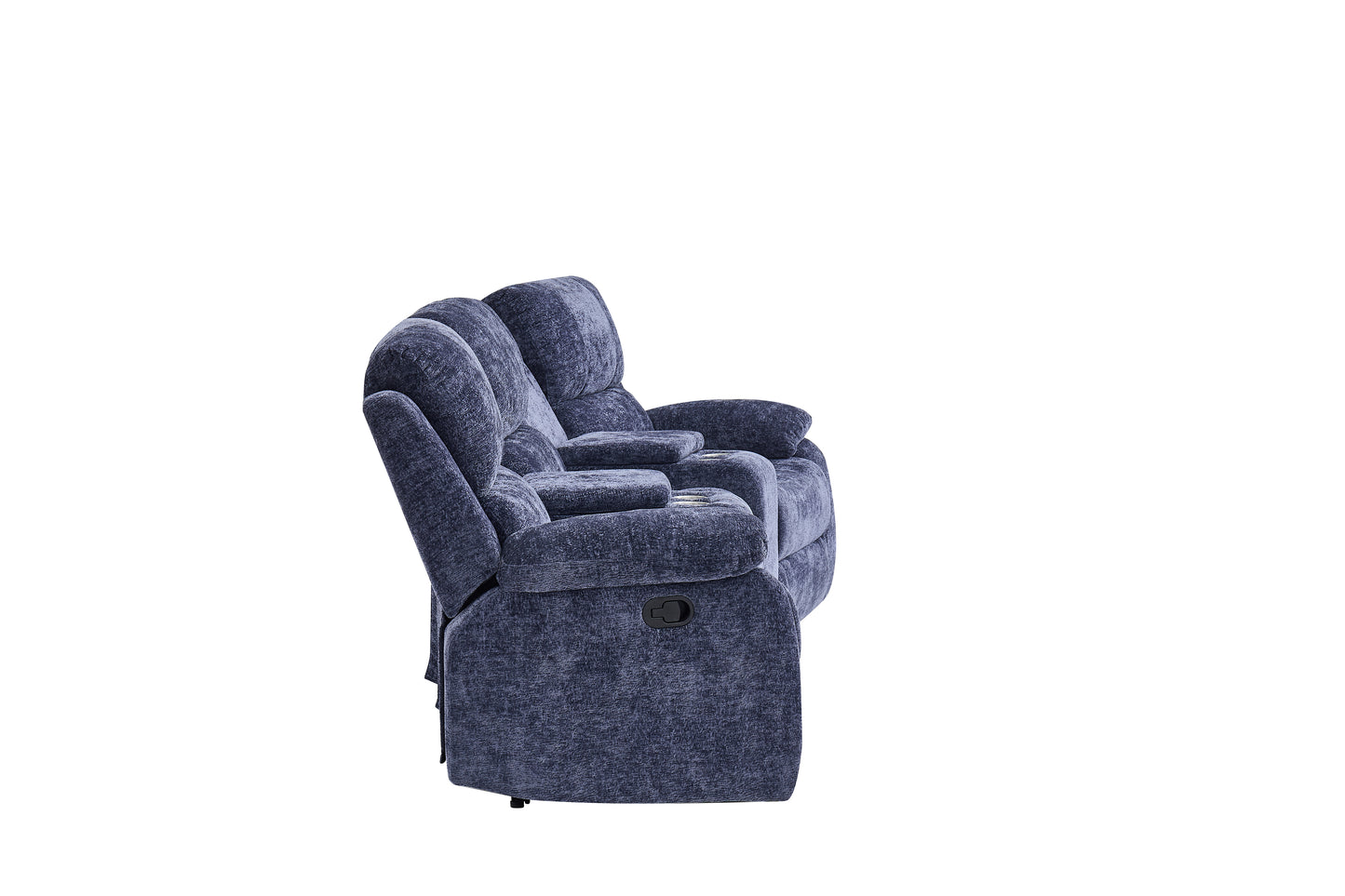 Nova 3-Seater Recliner Sofa – Manual Recliners | USB Ports | Cupholders | Hidden Storage