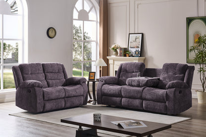 Roma Recliner Sofa with USB Charger & Cup Holders | Never Leave Your Seat