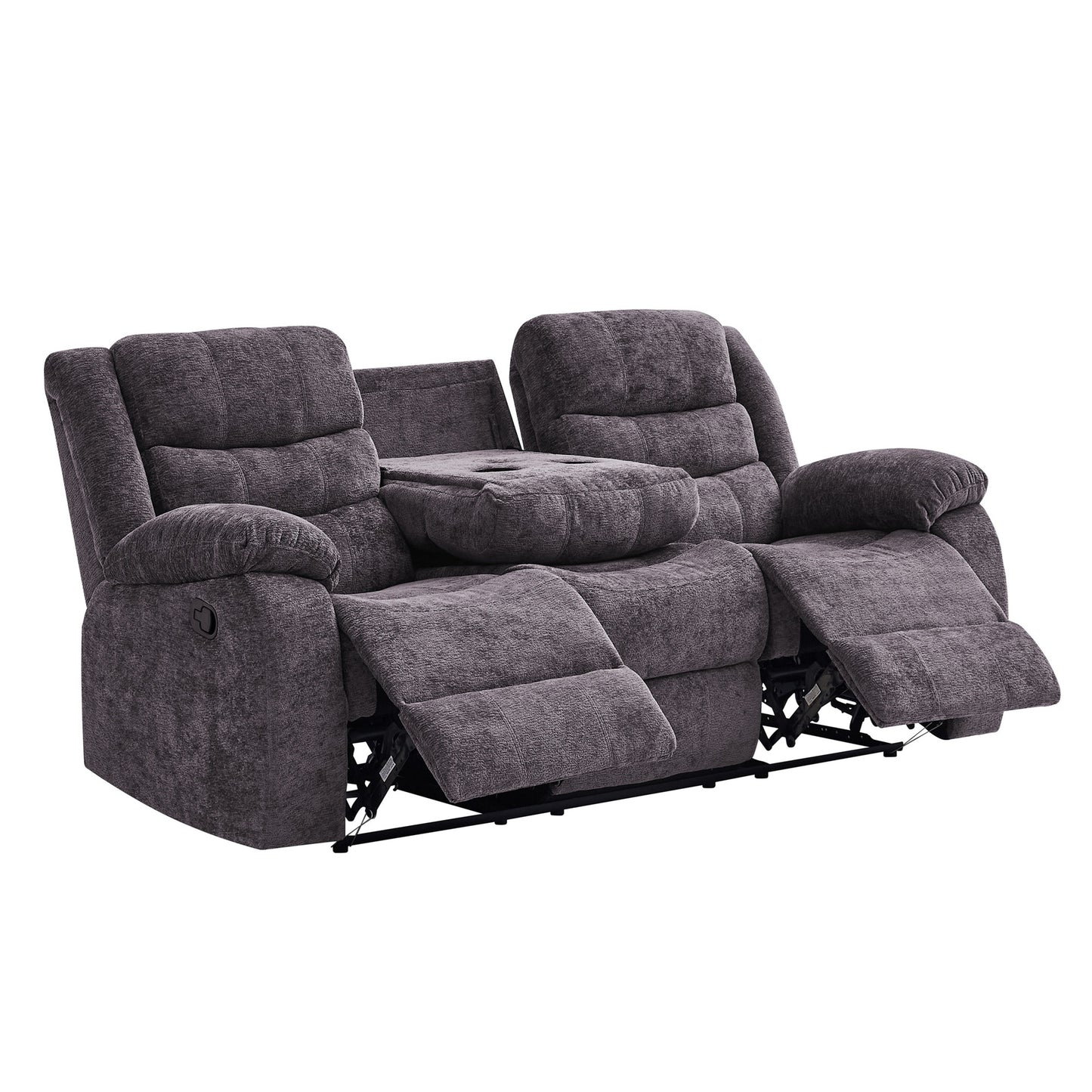 Roma Recliner Sofa with USB Charger & Cup Holders | Never Leave Your Seat